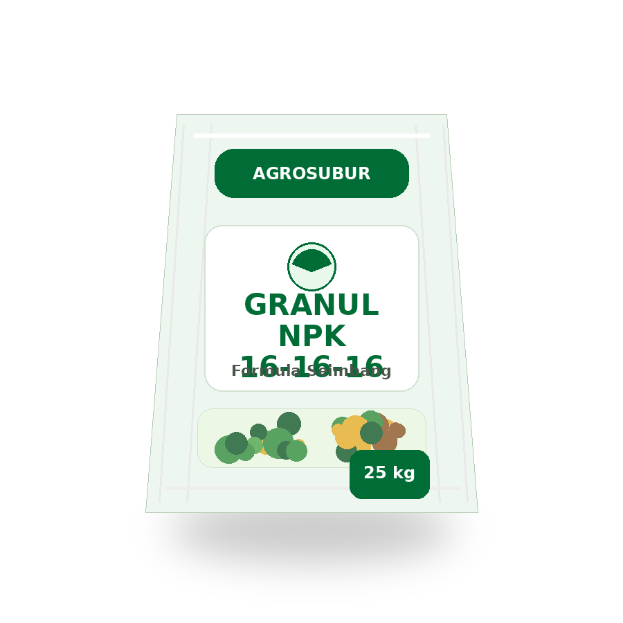 AgroSubur Granul NPK 16-16-16